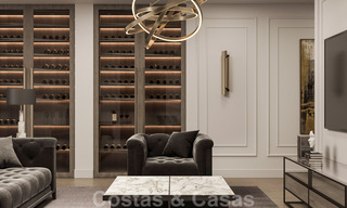 Nieuwe luxevilla te koop in een moderne Andalusische stijl met een elegant interieur design in Sierra Blanca, Marbella 39729 