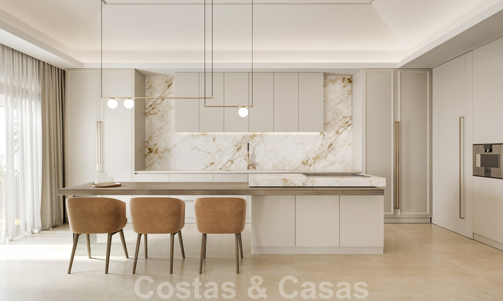 Nieuwe luxevilla te koop in een moderne Andalusische stijl met een elegant interieur design in Sierra Blanca, Marbella 39734