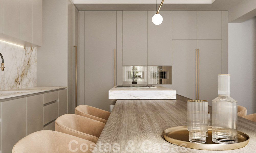 Nieuwe luxevilla te koop in een moderne Andalusische stijl met een elegant interieur design in Sierra Blanca, Marbella 39738