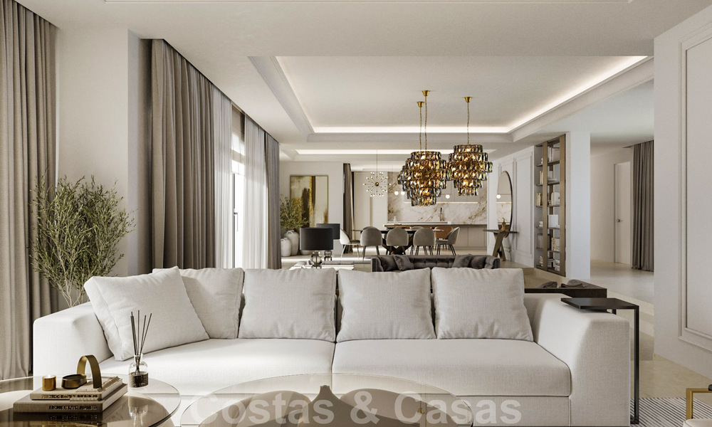 Nieuwe luxevilla te koop in een moderne Andalusische stijl met een elegant interieur design in Sierra Blanca, Marbella 39739