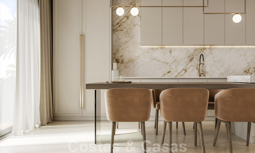 Nieuwe luxevilla te koop in een moderne Andalusische stijl met een elegant interieur design in Sierra Blanca, Marbella 39743