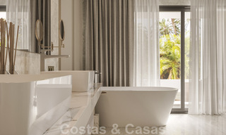 Nieuwe luxevilla te koop in een moderne Andalusische stijl met een elegant interieur design in Sierra Blanca, Marbella 39745 