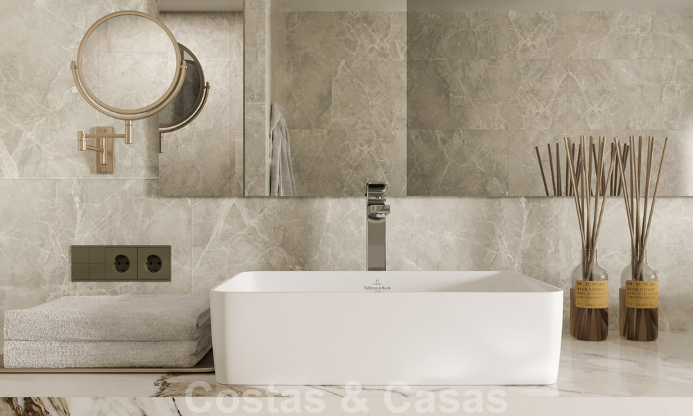 Nieuwe luxevilla te koop in een moderne Andalusische stijl met een elegant interieur design in Sierra Blanca, Marbella 39750