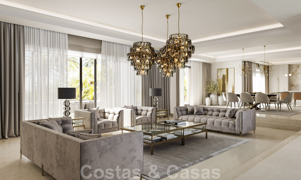 Nieuwe luxevilla te koop in een moderne Andalusische stijl met een elegant interieur design in Sierra Blanca, Marbella 39753