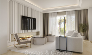 Nieuwe luxevilla te koop in een moderne Andalusische stijl met een elegant interieur design in Sierra Blanca, Marbella 39756 
