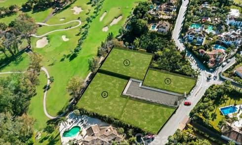 Grote prijsverlaging! Architecturale, moderne, eerstelijns golf villa’s te koop in Nueva Andalucia, Marbella 39819