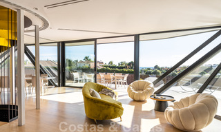 Unieke, avant-garde, 360° intelligent draaiende villa te koop op de New Golden Mile, tussen Marbella en Estepona 40198 