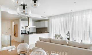 Instapklare, moderne - Andalusische, luxueuze nieuwbouw appartementen te koop met zeezicht in een gated resort in Benahavis - Marbella 40255 