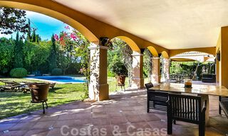 Traditionele, mediterrane luxevilla te koop in de golfvallei van Nueva Andalucia - Marbella 40285 