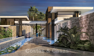 Bouwgrond + exclusief bouwproject te koop voor een eigentijdse, moderne villa op de Golden Mile, Marbella 40309 