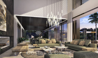 Bouwgrond + exclusief bouwproject te koop voor een eigentijdse, moderne villa op de Golden Mile, Marbella 40316 