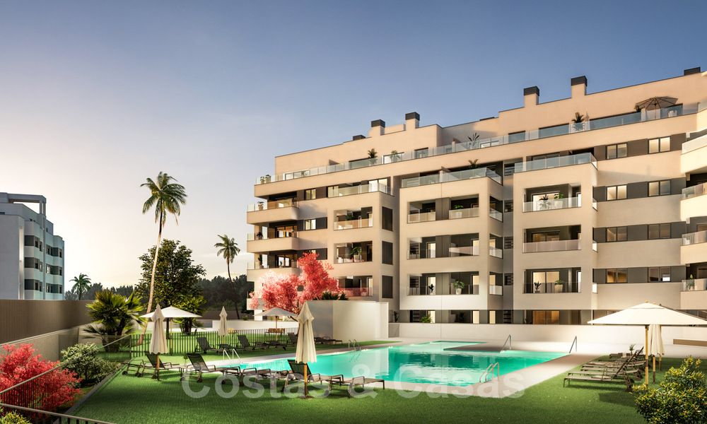 Instapklare, moderne - nieuwbouwappartementen te koop in Marbella centrum op een steenworp van het strand 40352