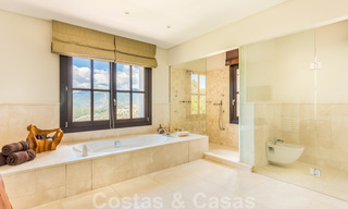 Eigentijdse, Spaanse villa te koop in het zeer exclusieve La Zagaleta Resort in Marbella - Benahavis 40418 