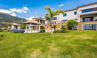 Eigentijdse, Spaanse villa te koop in het zeer exclusieve La Zagaleta Resort in Marbella - Benahavis 40436 