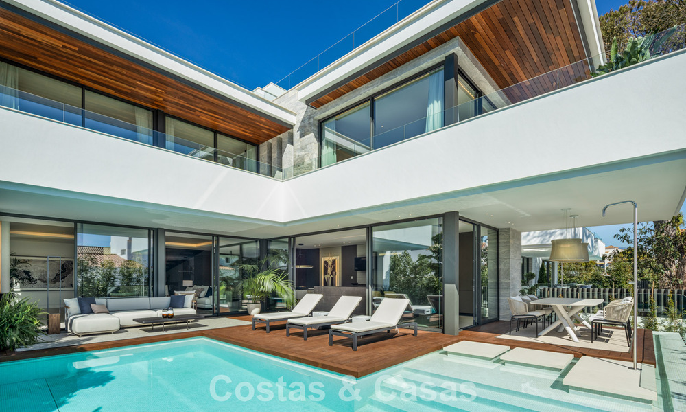 Fantastische, moderne, nieuwbouwvilla te koop, in een strandwijk van San Pedro in Marbella 66381