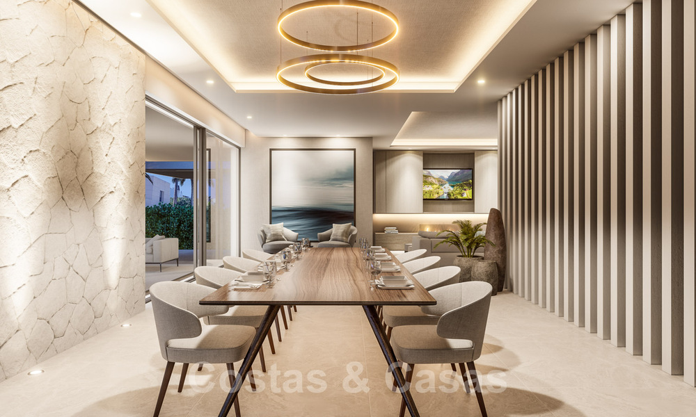 Moderne nieuwbouw villa te koop, op wandelafstand van het strand, beachside San Pedro de Alcantara, Marbella 40552