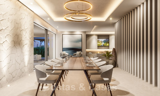 Moderne nieuwbouw villa te koop, op wandelafstand van het strand, beachside San Pedro de Alcantara, Marbella 40552 