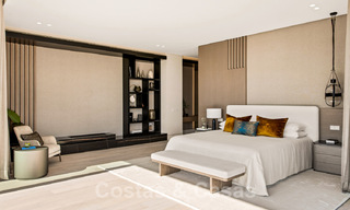 Royale, moderne villa te koop met spectaculair open zeezicht in een gated community in Benahavis - Marbella 40689 