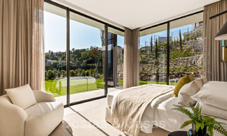 Royale, moderne villa te koop met spectaculair open zeezicht in een gated community in Benahavis - Marbella 40696 