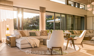 Royale, moderne villa te koop met spectaculair open zeezicht in een gated community in Benahavis - Marbella 40748 