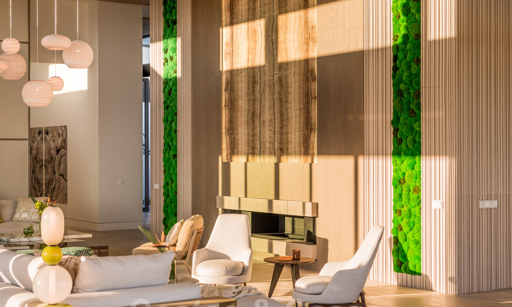 Royale, moderne villa te koop met spectaculair open zeezicht in een gated community in Benahavis - Marbella 40749