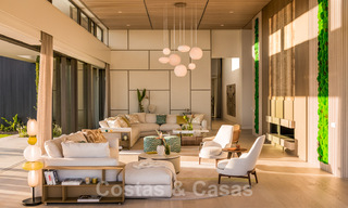 Royale, moderne villa te koop met spectaculair open zeezicht in een gated community in Benahavis - Marbella 40750 