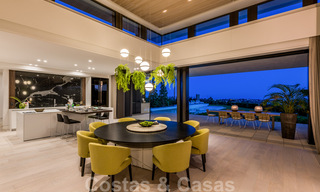 Royale, moderne villa te koop met spectaculair open zeezicht in een gated community in Benahavis - Marbella 40771 
