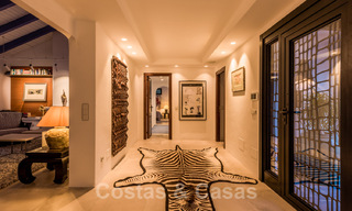 Magnifieke, traditionele, Andalusische luxevilla te koop met panoramisch zeezicht in Benahavis - Marbella 40783 