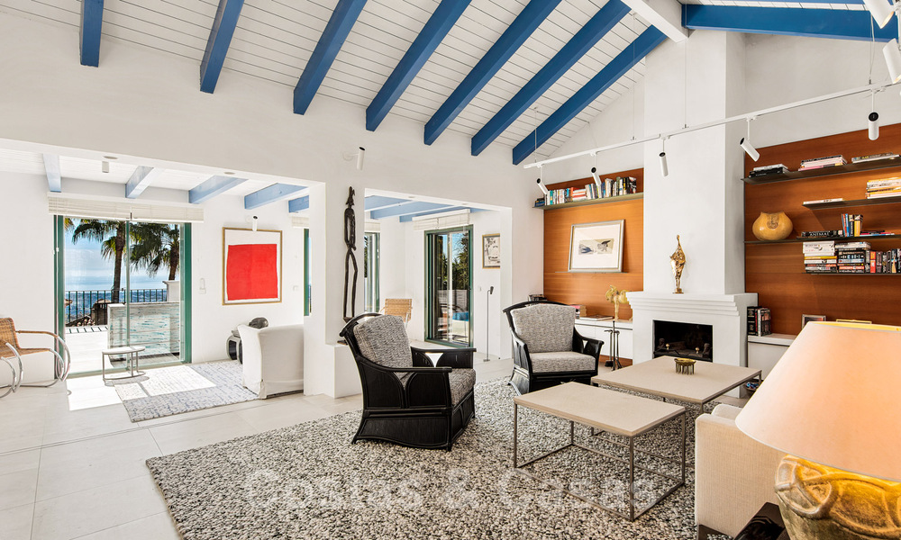 Magnifieke, traditionele, Andalusische luxevilla te koop met panoramisch zeezicht in Benahavis - Marbella 40789