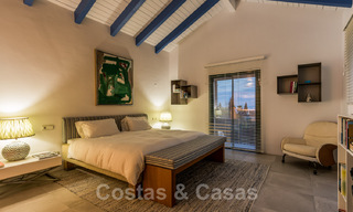 Magnifieke, traditionele, Andalusische luxevilla te koop met panoramisch zeezicht in Benahavis - Marbella 40809 