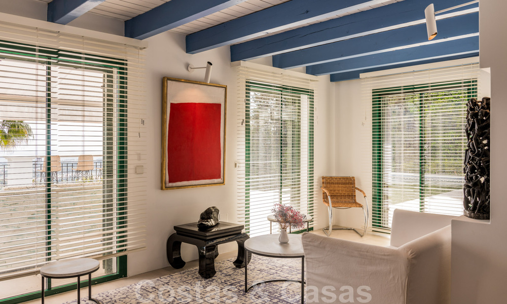 Magnifieke, traditionele, Andalusische luxevilla te koop met panoramisch zeezicht in Benahavis - Marbella 40816