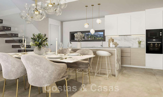 Nieuw op de markt! Nieuwe, moderne, luxe appartementen te koop met panoramisch zeezicht in Marbella - Benahavis 41180 