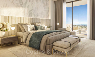 Nieuw op de markt! Nieuwe, moderne, luxe appartementen te koop met panoramisch zeezicht in Marbella - Benahavis 41181 