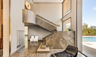 Moderne luxevilla te koop met een design interieur, in het exclusieve La Zagaleta Golfresort, Benahavis - Marbella 41214 