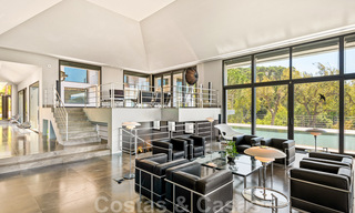 Moderne luxevilla te koop met een design interieur, in het exclusieve La Zagaleta Golfresort, Benahavis - Marbella 41223 