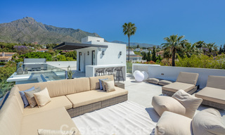 Eigentijdse luxevilla te koop, met panoramisch zicht op zee en de berg La Concha, op de Golden Mile van Marbella 41303 