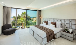 Eigentijdse luxevilla te koop, met panoramisch zicht op zee en de berg La Concha, op de Golden Mile van Marbella 41307 