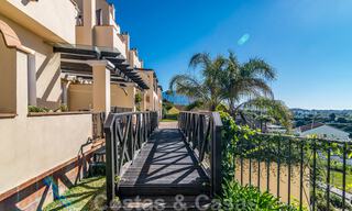 Luxueus, duplex penthouse te koop met panoramisch zeezicht in Benahavis - Marbella 41435 