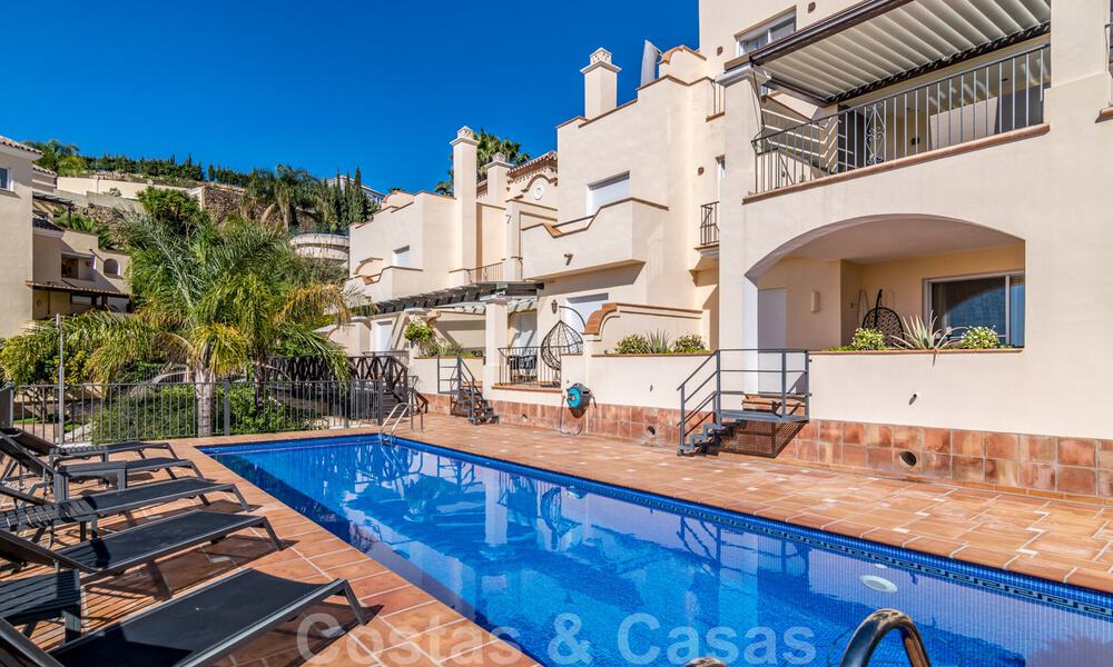 Luxueus, duplex penthouse te koop met panoramisch zeezicht in Benahavis - Marbella 41436