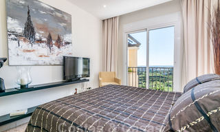 Luxueus, duplex penthouse te koop met panoramisch zeezicht in Benahavis - Marbella 41471 