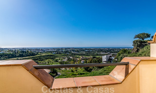 Luxueus, duplex penthouse te koop met panoramisch zeezicht in Benahavis - Marbella 41479 