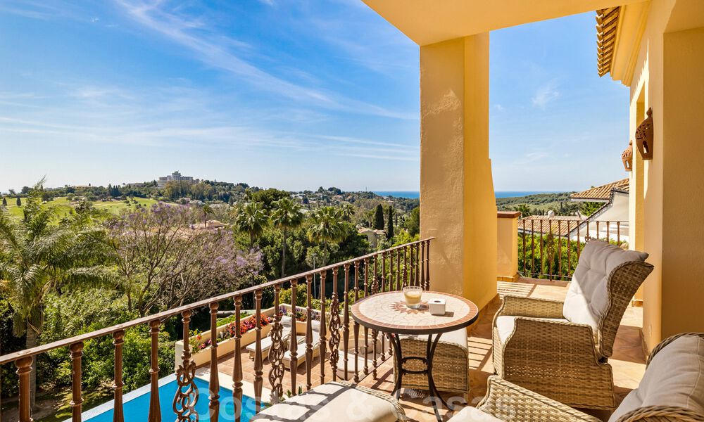 Spaanse, luxevilla te koop, met zicht op het landschap en de zee, in Marbella - Benahavis 41518