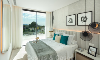 Luxueuze, LA-stijl villa te koop, met een open zicht op de La Concha berg in Nueva Andalucia - Marbella 41715 