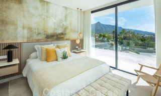 Luxueuze, LA-stijl villa te koop, met een open zicht op de La Concha berg in Nueva Andalucia - Marbella 41717 