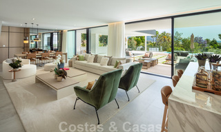 Luxueuze, LA-stijl villa te koop, met een open zicht op de La Concha berg in Nueva Andalucia - Marbella 41725 