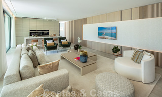 Luxueuze, LA-stijl villa te koop, met een open zicht op de La Concha berg in Nueva Andalucia - Marbella 41728 