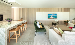 Luxueuze, LA-stijl villa te koop, met een open zicht op de La Concha berg in Nueva Andalucia - Marbella 41730 