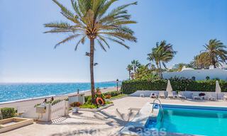Charmant huis te koop, in een complex direct aan het strand, met prachtig zeezicht op de Golden Mile - Marbella 41614 