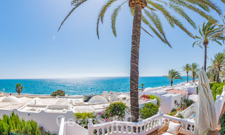 Charmant huis te koop, in een complex direct aan het strand, met prachtig zeezicht op de Golden Mile - Marbella 41633 
