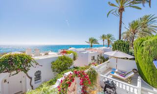 Charmant huis te koop, in een complex direct aan het strand, met prachtig zeezicht op de Golden Mile - Marbella 41636 